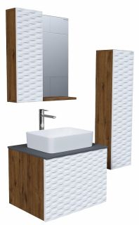 Напольная тумба под раковину Grossman Альба 106503 65см белый